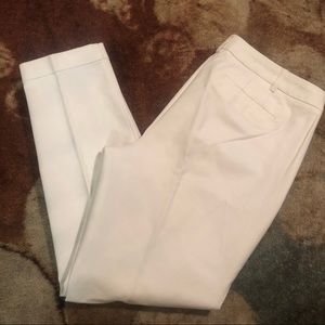 Dalia White Dressy Slacks for Ladies! Size 12